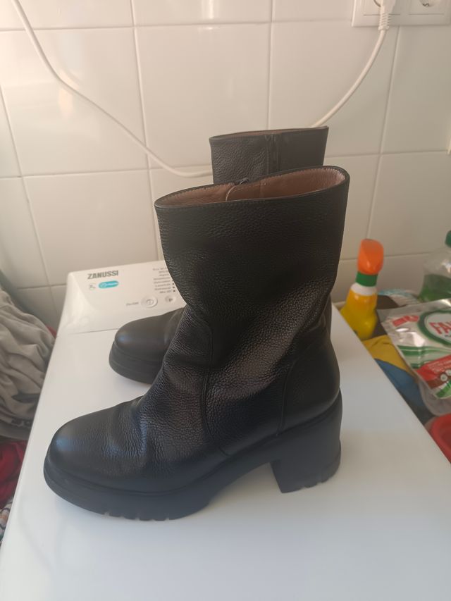 Botines Wonders Negros Talla 38