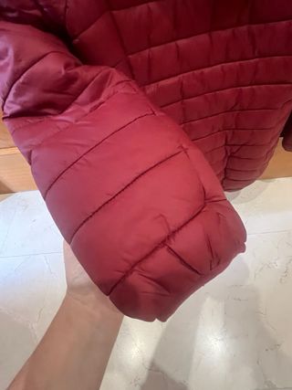 Abrigo reversible mujer acolchado