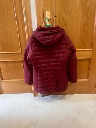 Abrigo reversible mujer acolchado