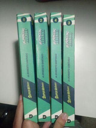 4libros de las princesas rebeldes