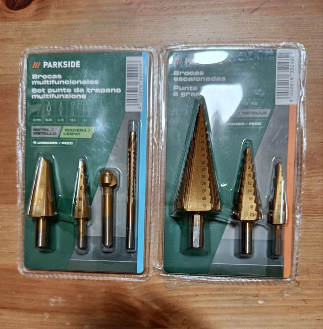 2 Sets Brocas Escalonadas y Multifuncionales