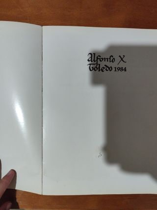 LIBRO: "Alfonso X".