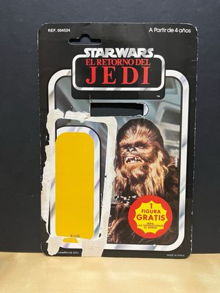 Star Wars Chewbacca El Retorno del Jedi Kenner PBP