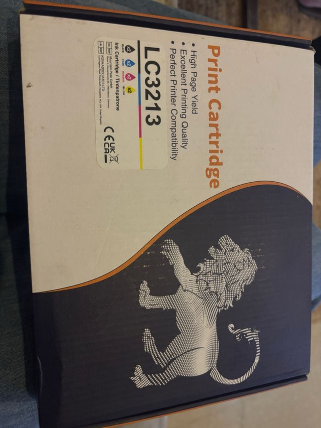 8 cartuchos tinta LC3213 Kova Associates