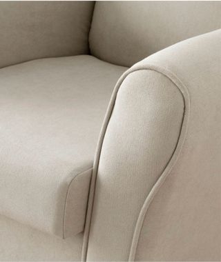 Sillón balancín Kenayhome beige tela