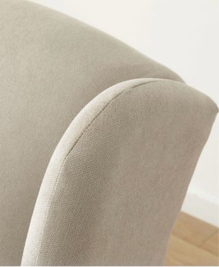 Sillón balancín Kenayhome beige tela