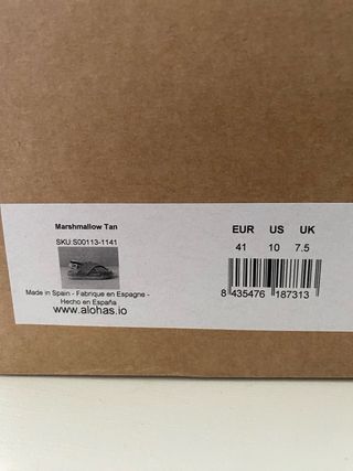 Sandalias Alohas Piel Marrón