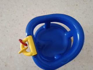Asiento de bañera para bebé azul