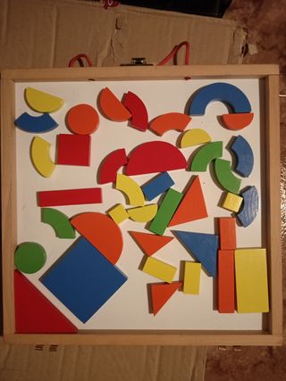 Juego de imanes de madera