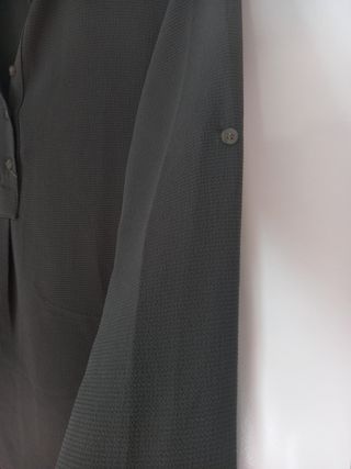 Blusa de manga larga verde militar