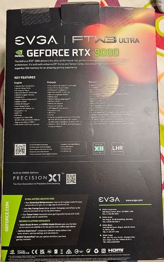 EVGA GeForce RTX 3080 FTW3 ULTRA