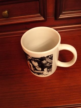 Taza Pulp Fiction sin usar