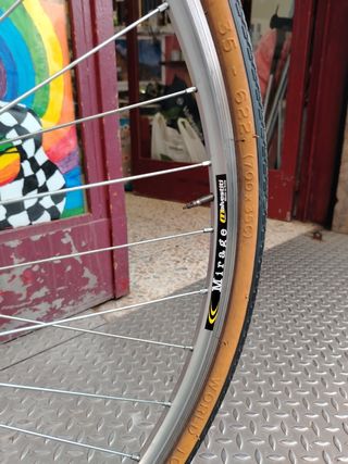 Bicicleta urbana color menta