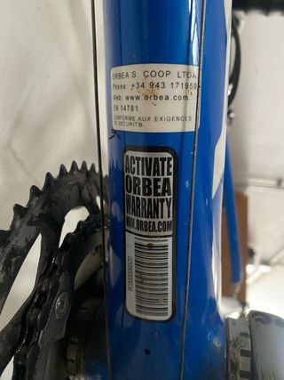 Bicicleta Carretera Orbea Onix Azul