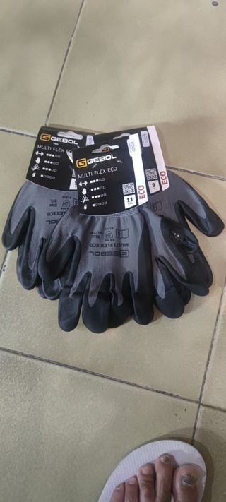 3 Guantes de trabajo GEBOL Multi Flex Eco
