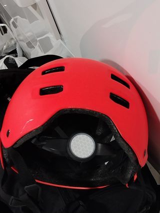 Casco Oxelo naranja