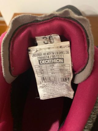 Botas niña Quechua waterproof 