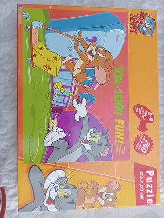 Puzzle Tom y Jerry 260 piezas