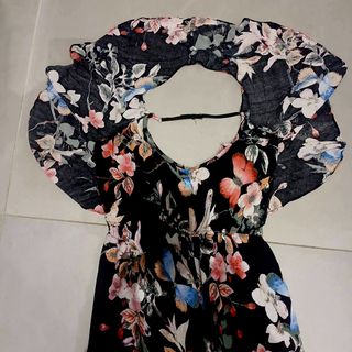 Abito lungo donna fantasia floreale XL/XXL