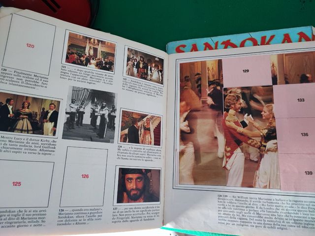 Album Figurine Sandokan Panini 1976