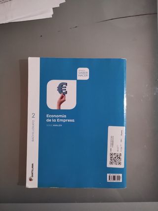 Economía De La Empresa, Bachillerato 2