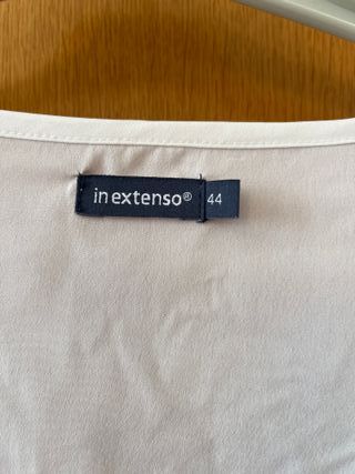 Blusa blanca Inextenso bordada
