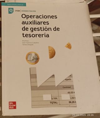 Libro Operaciones Auxiliares de Gestión de Tesorer