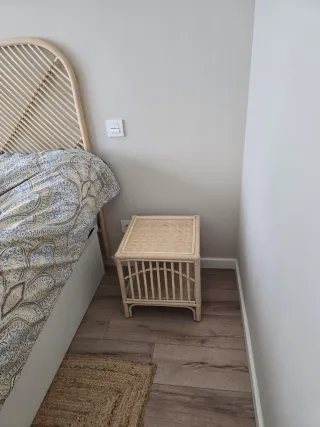 Mesillas de noche de ratán Banak Elle