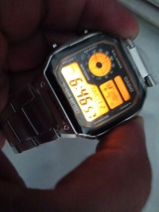 CASIO AE-1200WHD-1a/ correa metálica/oferta flash 