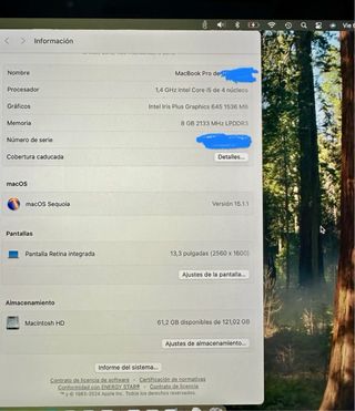 MacBook Pro Apple Plata