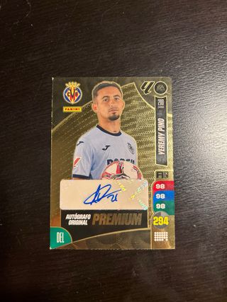 Autógrafo Yeremy Pino Adrenalyn