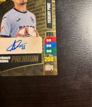 Autógrafo Yeremy Pino Adrenalyn