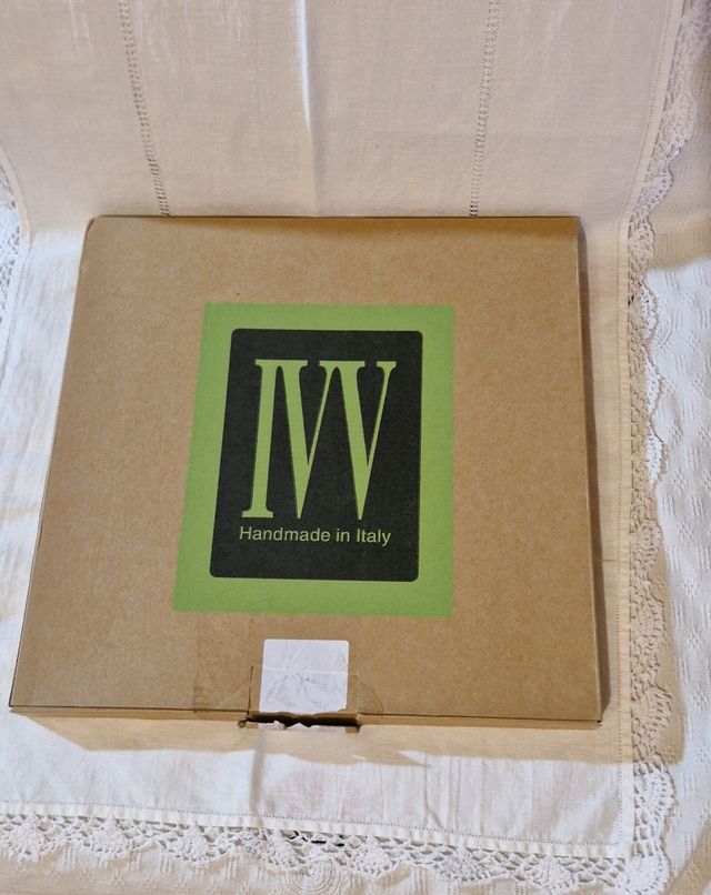 Sottopiatto vetro trasparente, IVV Made in Italy.