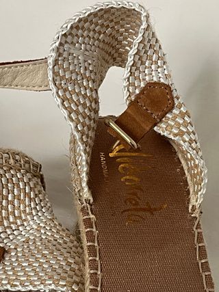 Alpargatas ante marrón talla 40