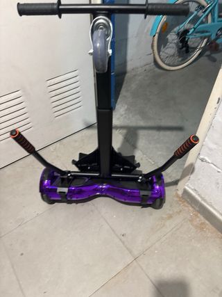 Hoverboard SmartGyro Morado con Asiento