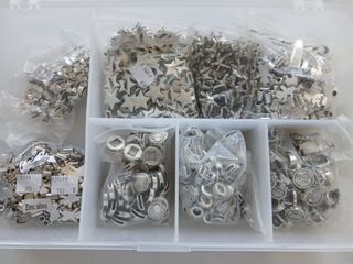 Lote piezas metal sin nikel para pulseras