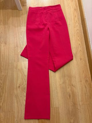 Pantalón de vestir rosa