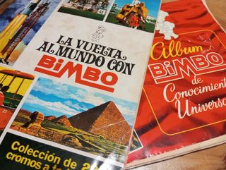 2 Álbumes Cromos Bimbo para Fernando