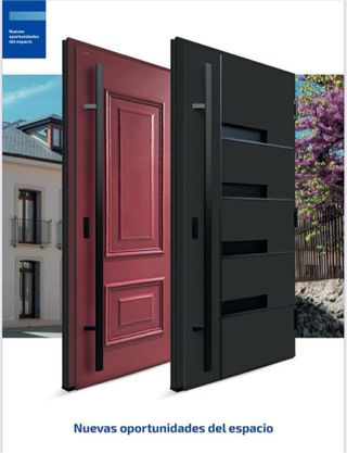 Puertas de entrada únicas con diseño moderno