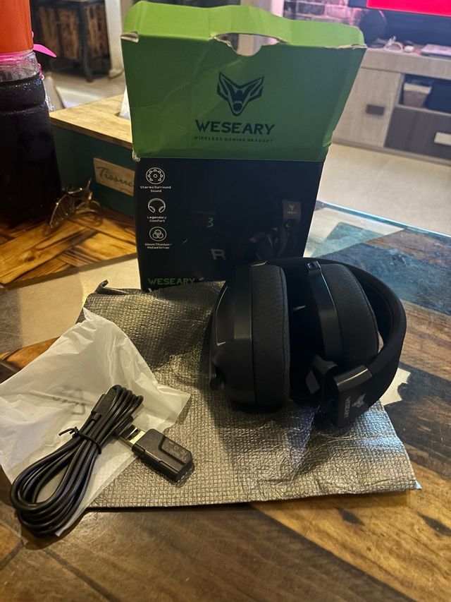 Cascos Gaming Weseay Inalámbricos