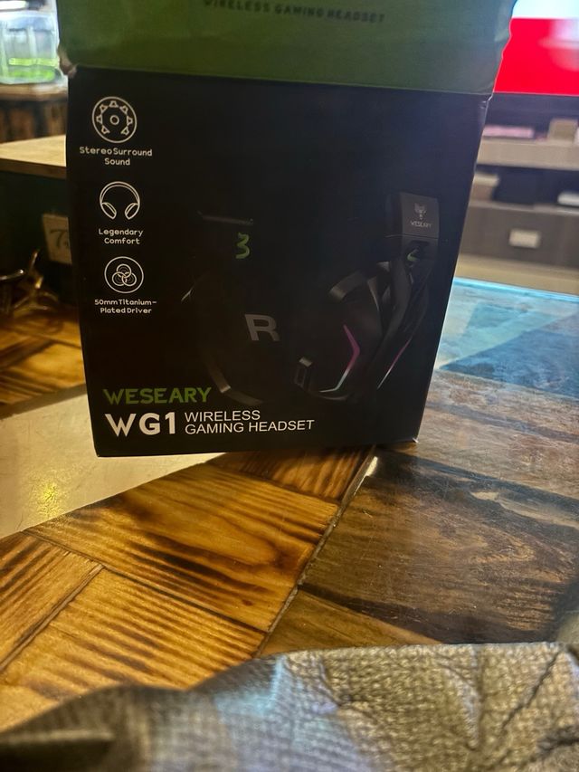 Cascos Gaming Weseay Inalámbricos