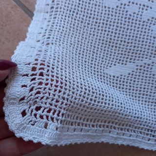 Centrino uncinetto fatto a mano vintage