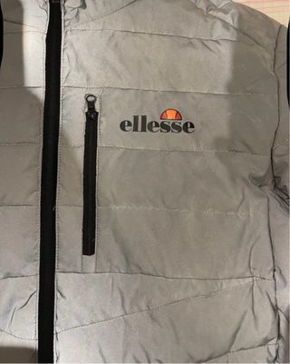 Abrigo Ellesse Reflectante Gris Talla M