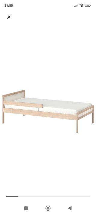 Cama infantil sin usar