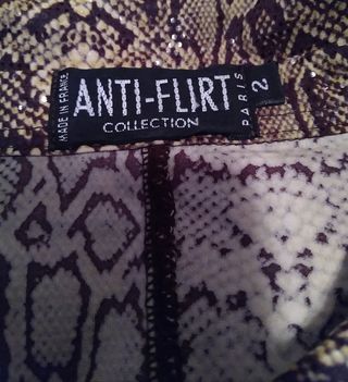 Camisa Vintage ANTI-FLIRT Talla S