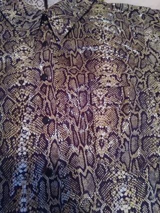 Camisa Vintage ANTI-FLIRT Talla S