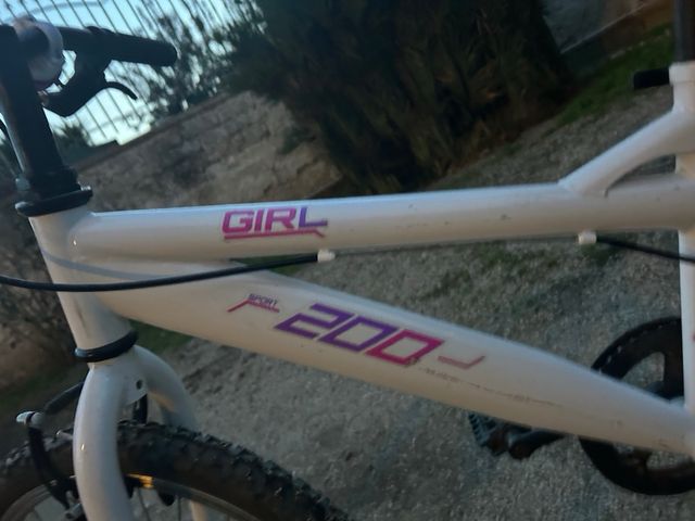 Bici da bambini Girl 200 bianca