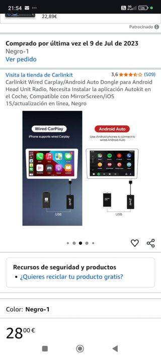 Carlin Kit Android Auto Dongle