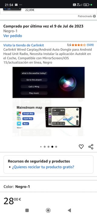 Carlin Kit Android Auto Dongle