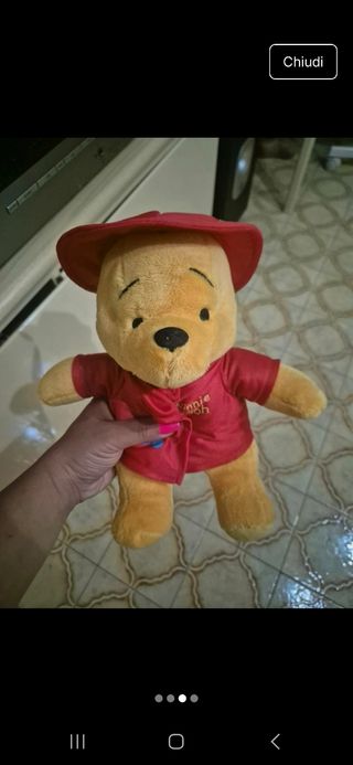 Peluche Winnie the Pooh e Pimpy